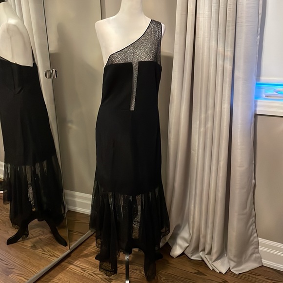 🔥NEW HALSTON Lace Dress - Picture 9 of 16